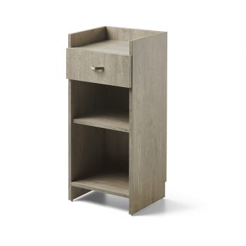 Meuble de rangement avec un tiroir et étagère réglable en hauteur