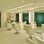 Salon de coiffure complet, design italien