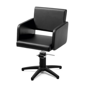 Fauteuil de coiffure avec base étoile noire