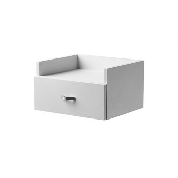 rangement mural tiroir en stratifié