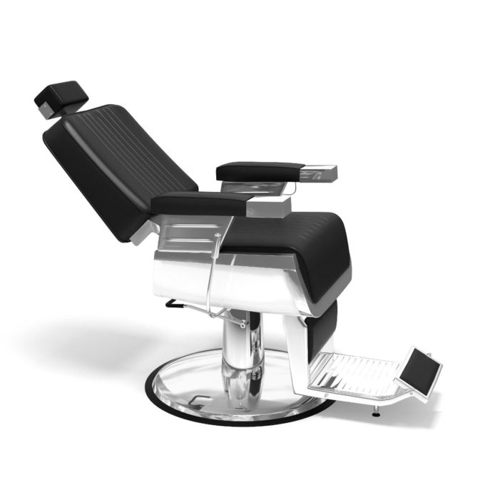 fauteuil de barbier basculant pour plus d'ergonomie
