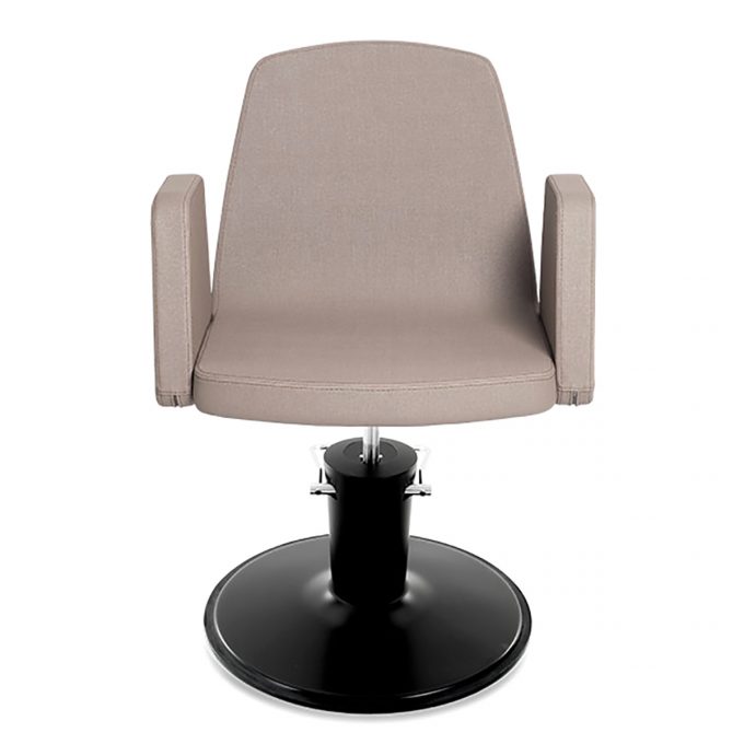 fauteuil de coiffure avec pompe hydraulique couleur sable