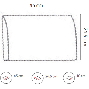 dimensions coussin dorsal buddy