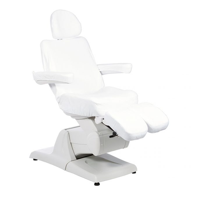 fauteuil esthétique blanc 3 moteurs