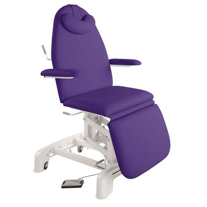 fauteuil esthétique ecopostural iris avec moteur électrique