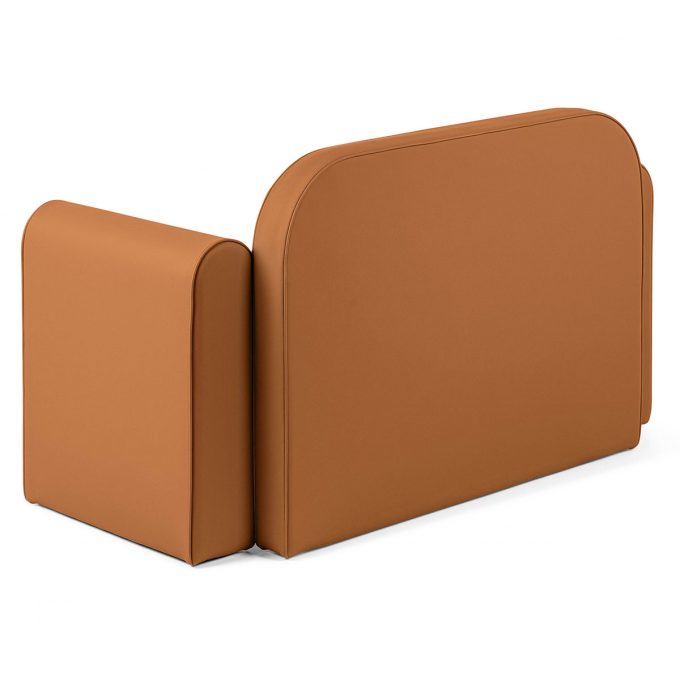 Canapé d'attente 2 places couleurs Terracotta confortable et élégant avec finitions aux choix