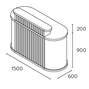 dimensions réception Crono