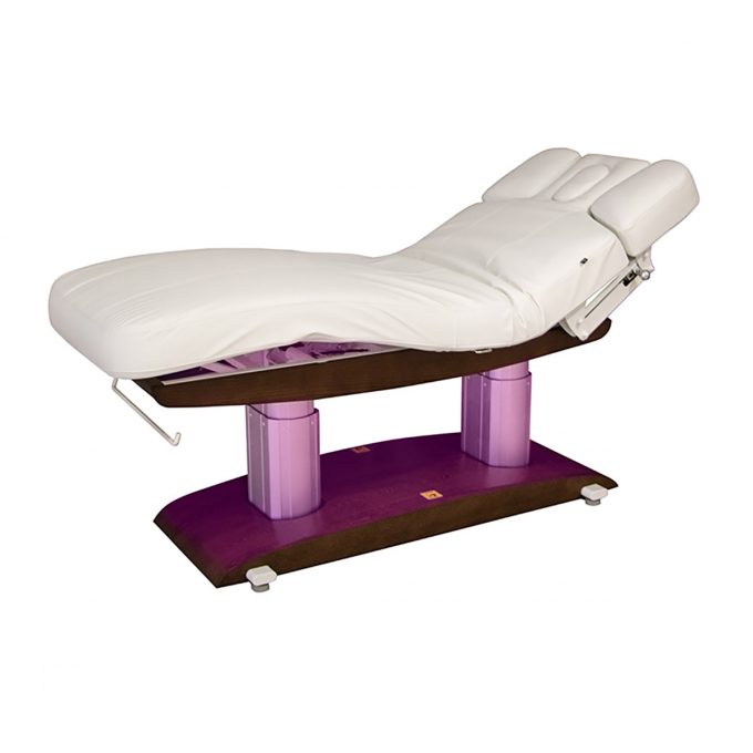 lit de massage a 4 moteurs électrique, avec éclairage LED