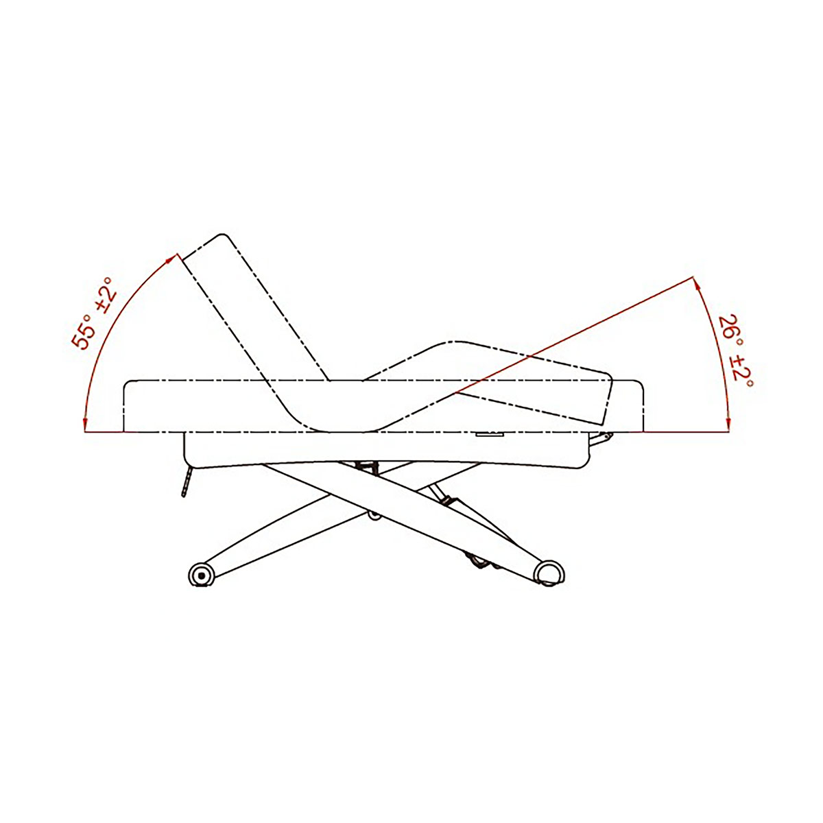 Table de massage électrique CYX