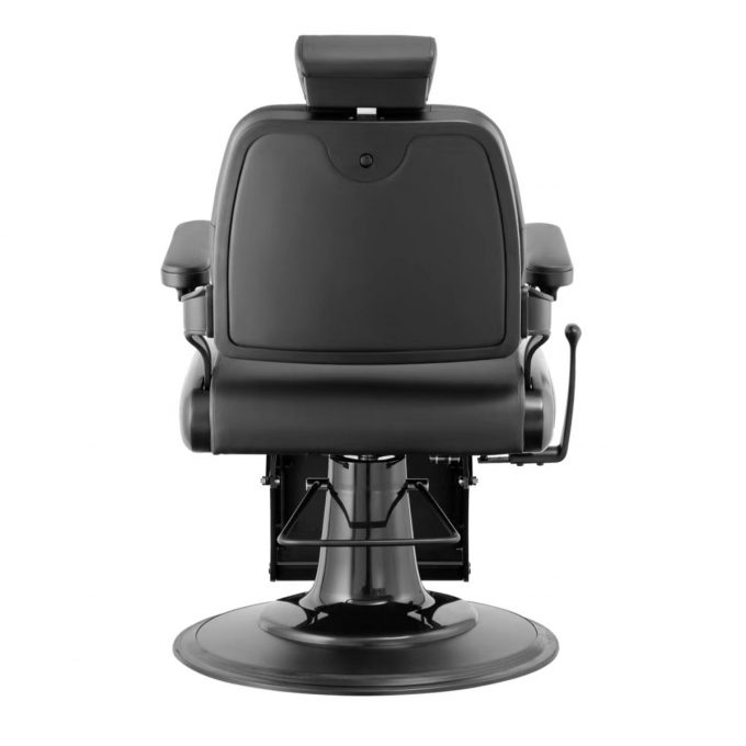 Fauteuil Barbier CROP full black