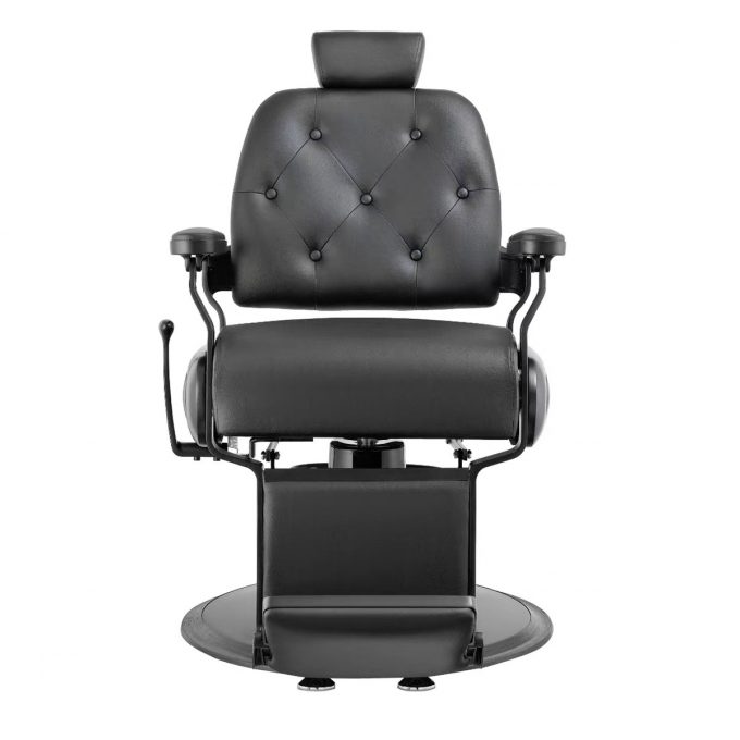 Fauteuil Barbier CROP full black