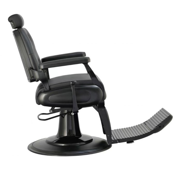 Fauteuil Barbier CROP full black