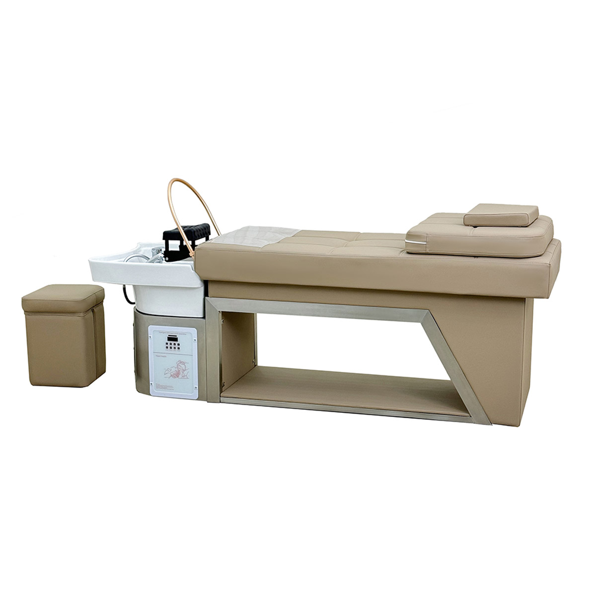 Bac de lavage HEAD SPA ZEN IT avec système cascade et vapeur, chromothérapie