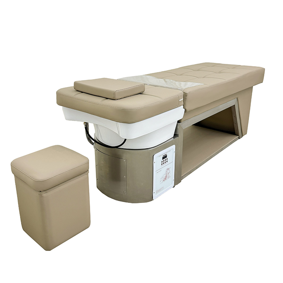 Bac de lavage HEAD SPA ZEN IT avec système cascade et vapeur, chromothérapie