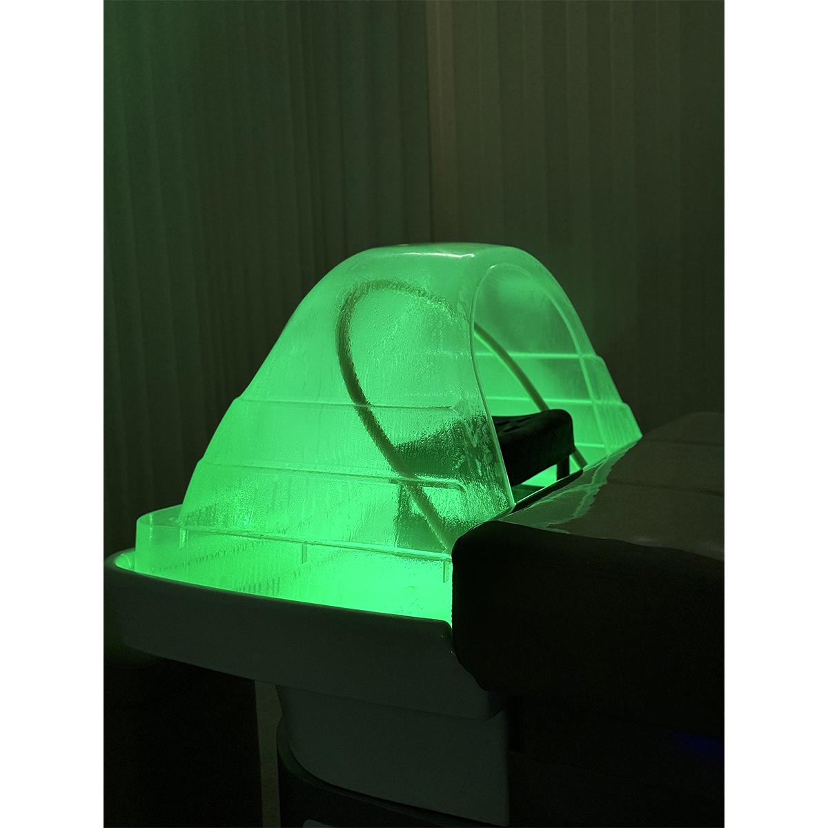 Bac de lavage HEAD SPA ZEN IT avec système cascade et vapeur, chromothérapie