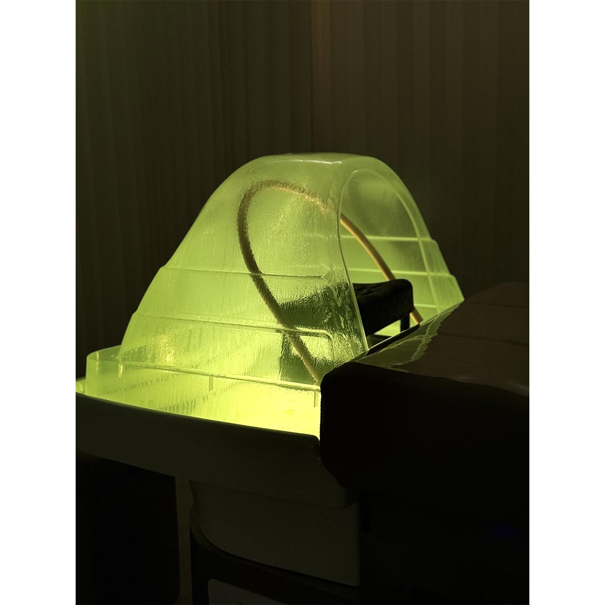 Bac de lavage HEAD SPA ZEN IT avec système cascade et vapeur, chromothérapie