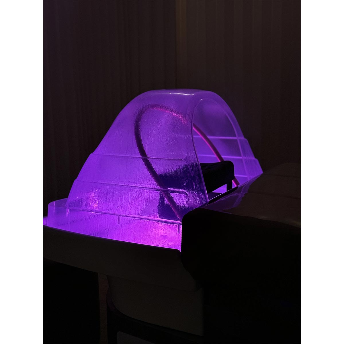 Bac de lavage HEAD SPA ZEN IT avec système cascade et vapeur, chromothérapie