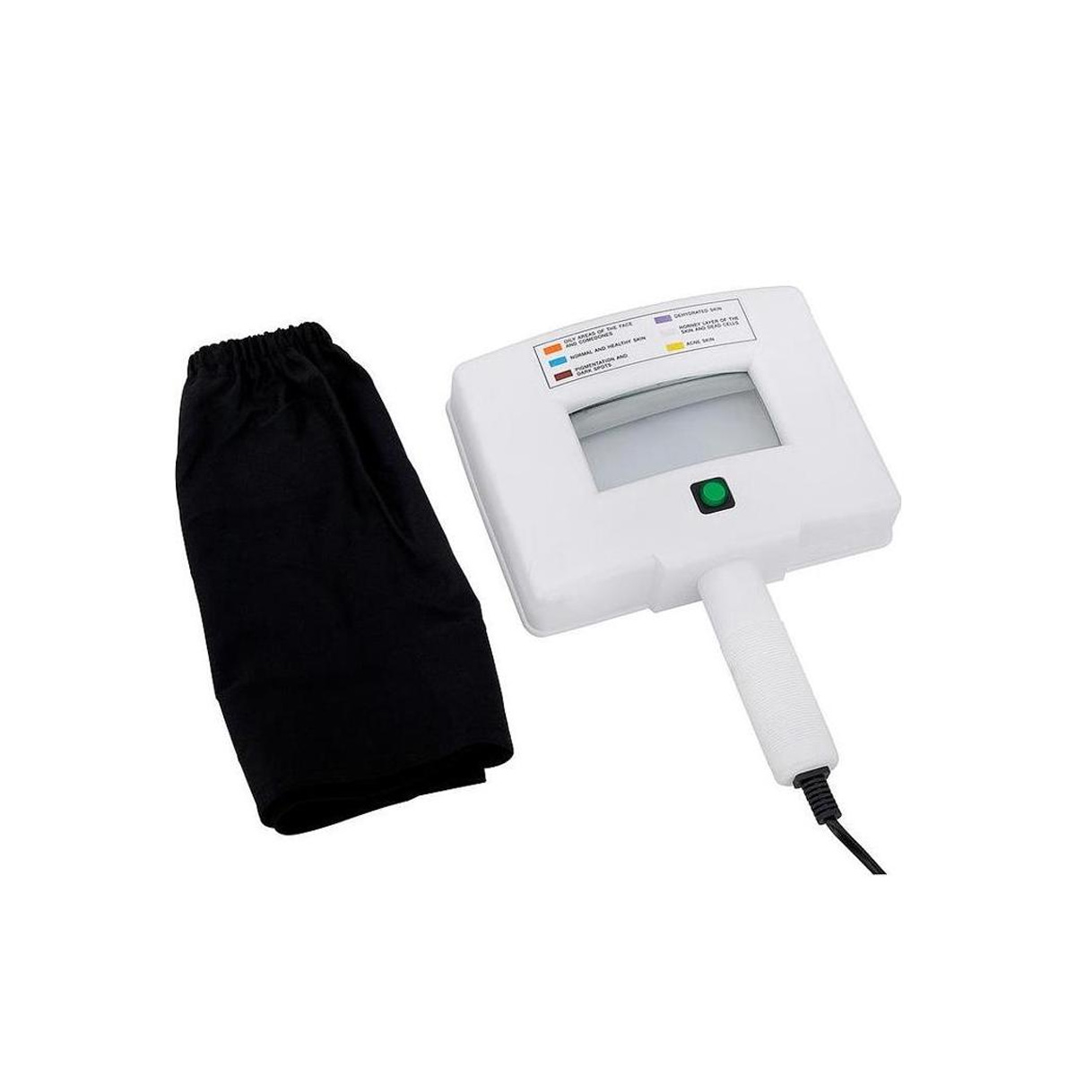 Lampe pour analyser les imperfections sur le corps et visage, fonctionne à UV