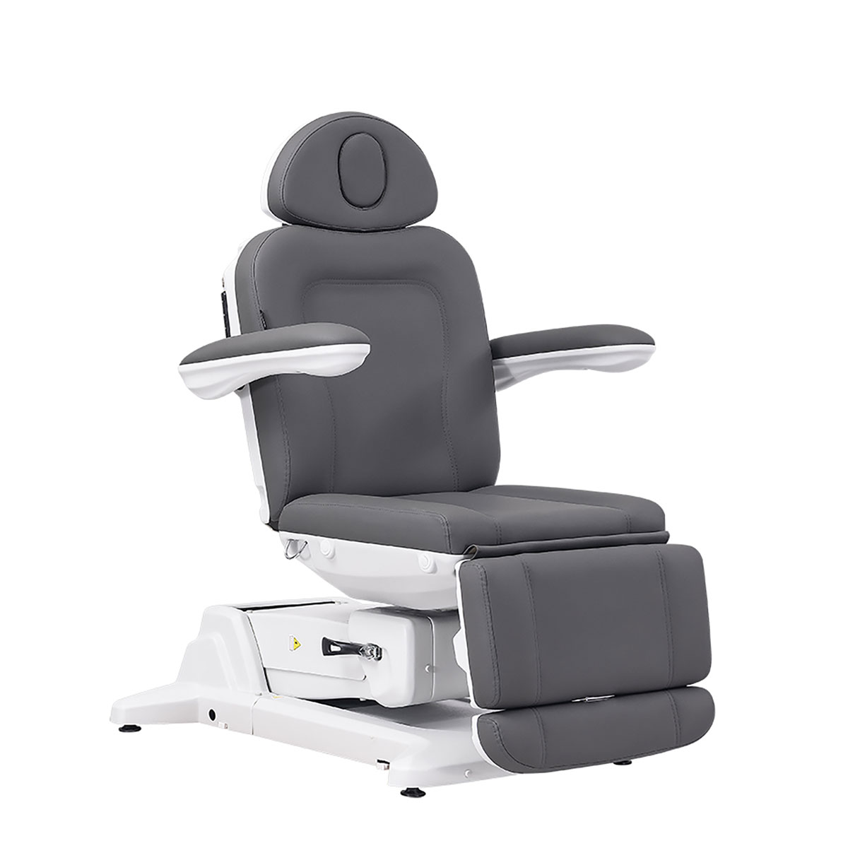 Fauteuil esthétique électrique SIMUS – design ergonomique, réglages motorisés précis et confort professionnel pour soins esthétiques