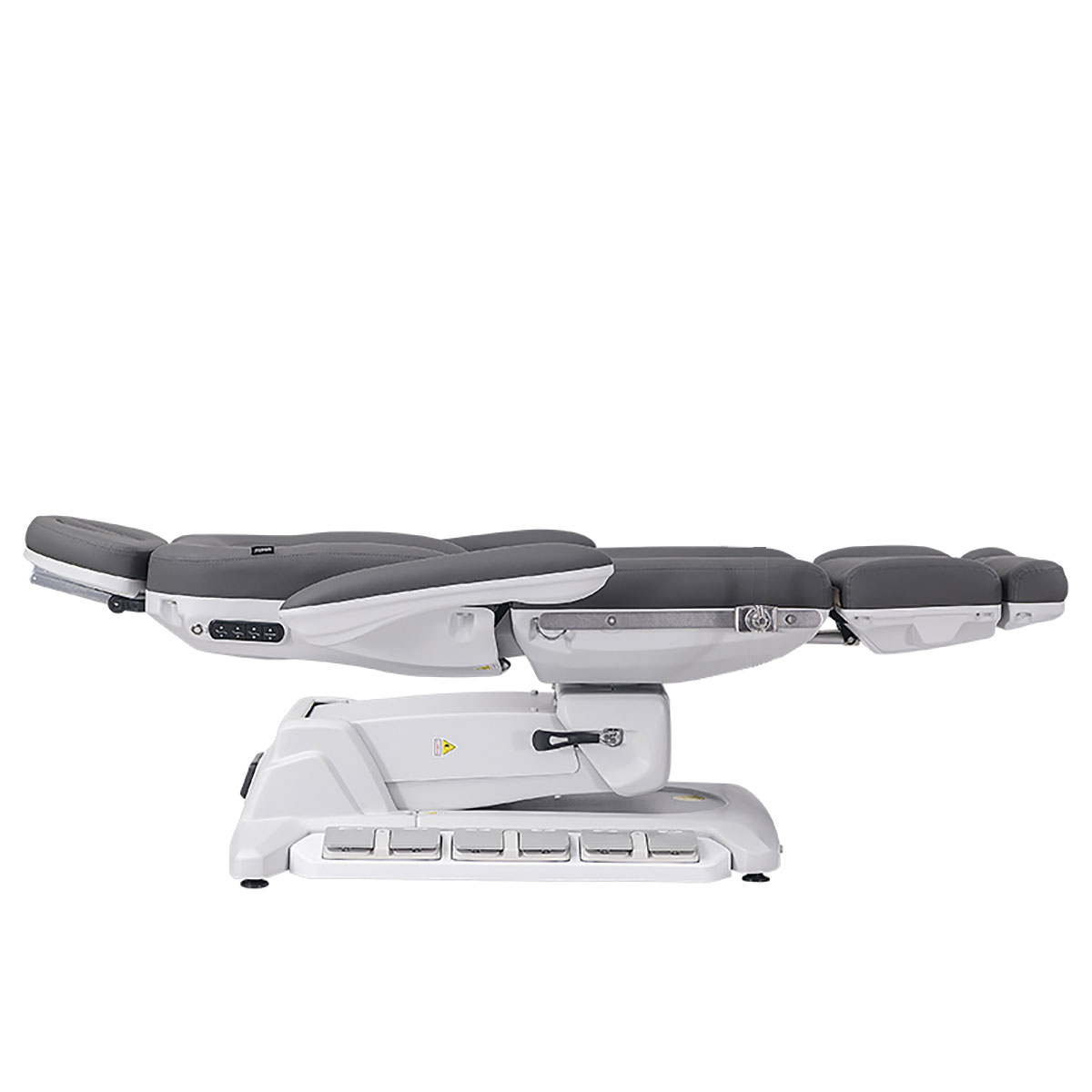 Fauteuil esthétique électrique SIMUS – design ergonomique, réglages motorisés précis et confort professionnel pour soins esthétiques