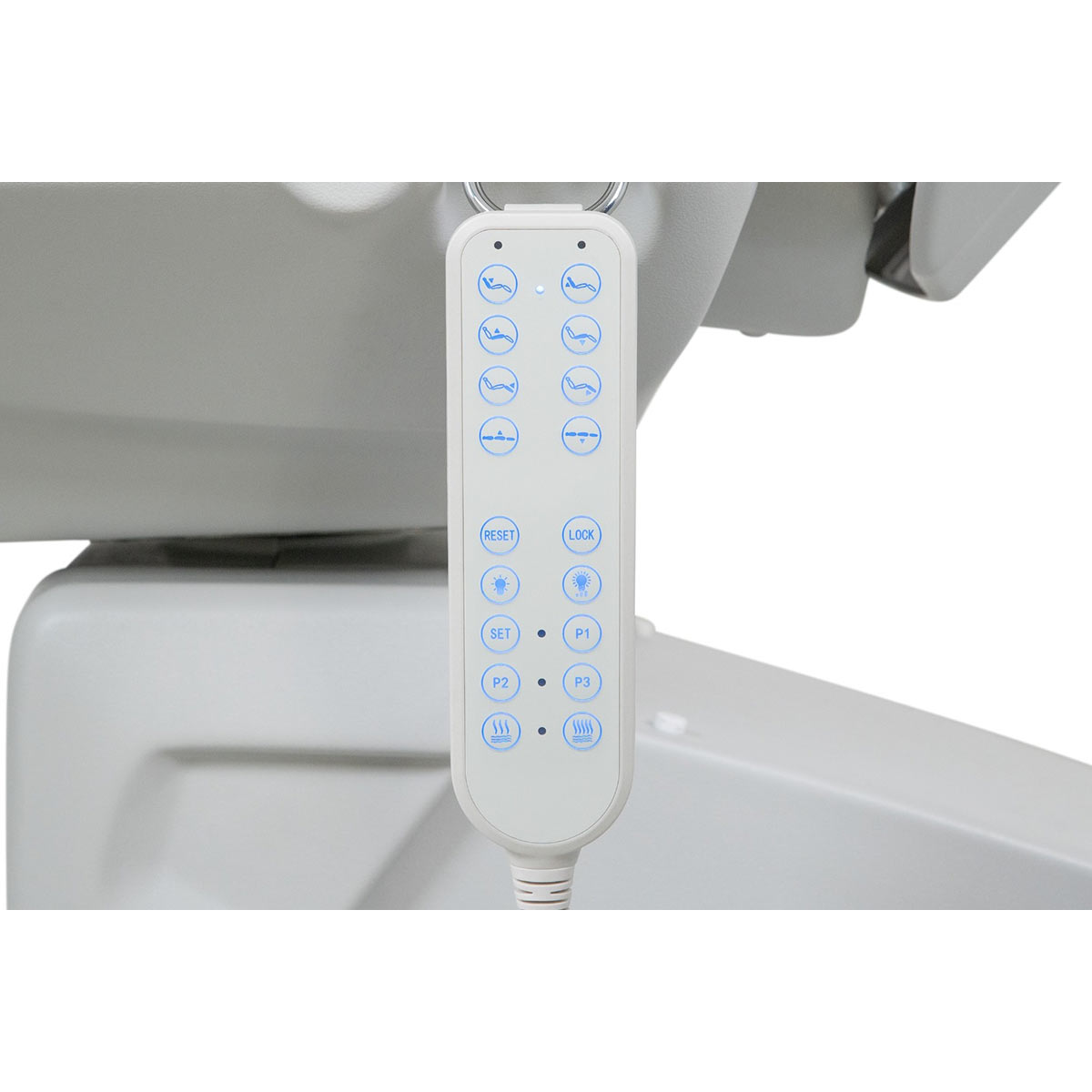 Fauteuil esthétique électrique Maxi Cozy beige 4 moteurs à rotation 110°