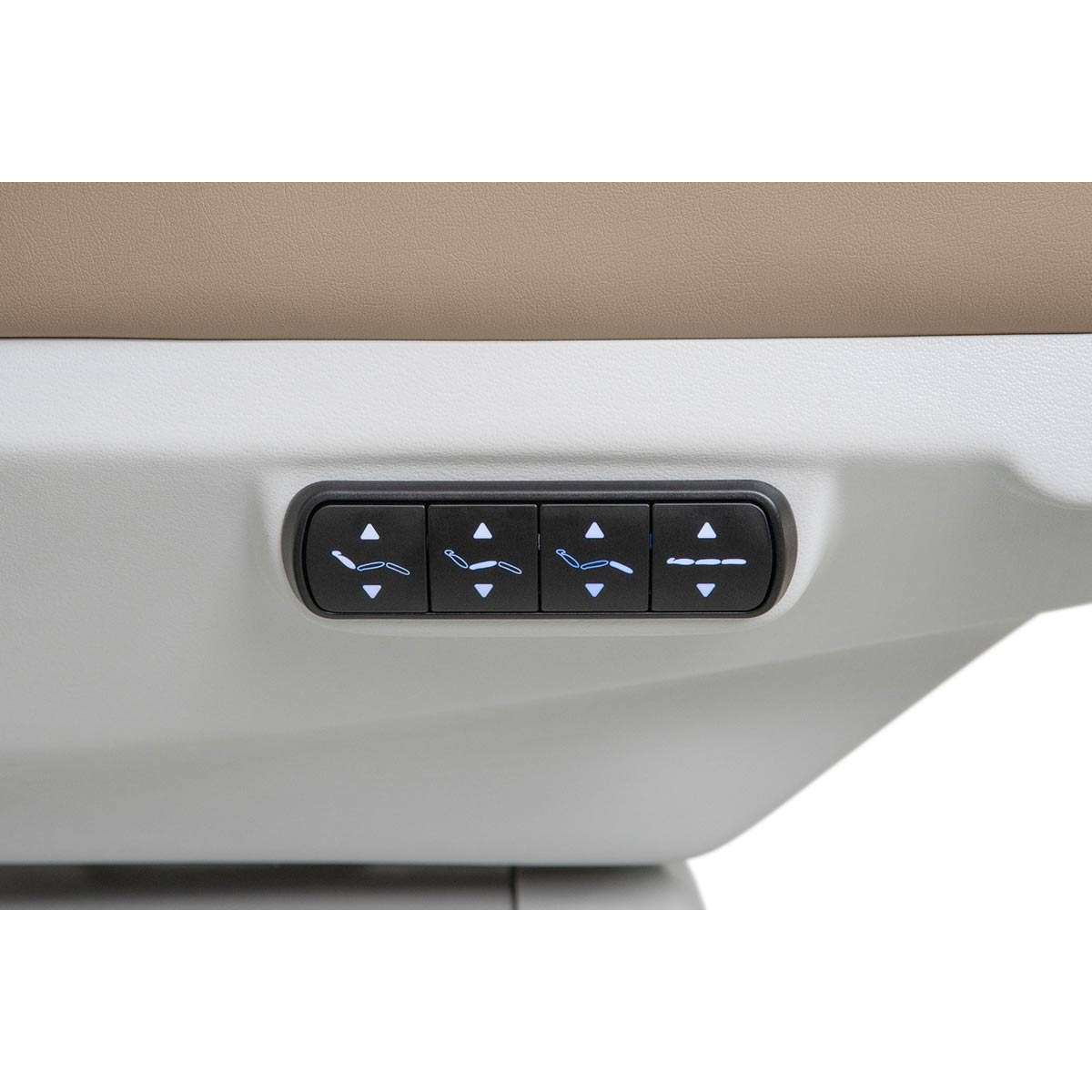 Fauteuil esthétique électrique Maxi Cozy beige 4 moteurs à rotation 110°