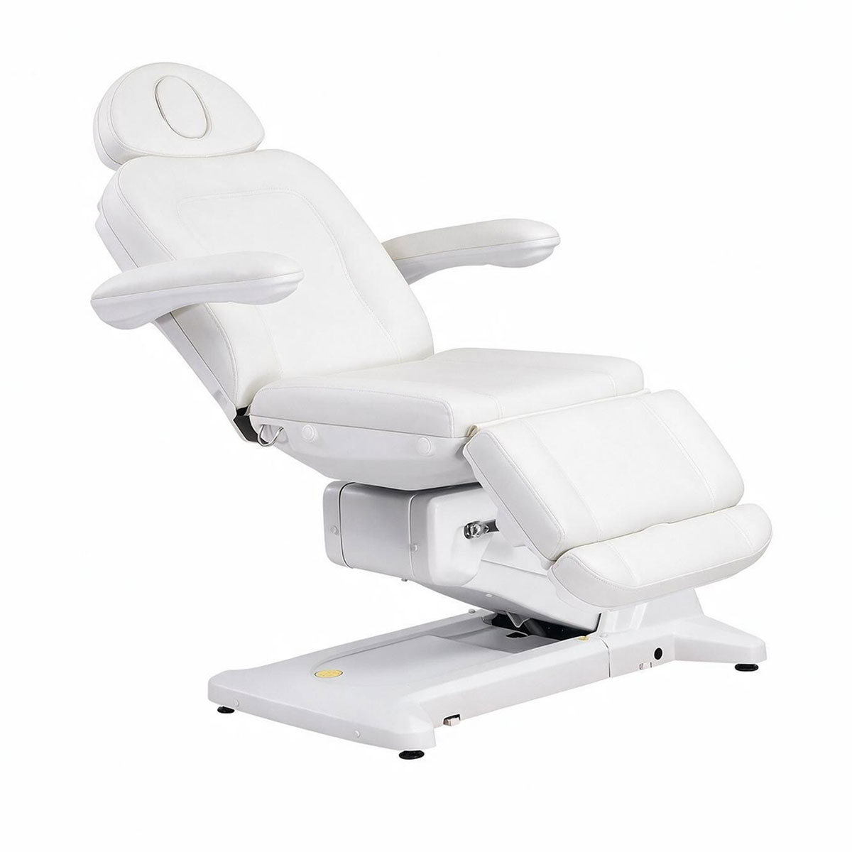 Fauteuil pour institut de beauté, soins esthétiques , blanc, avec 4 moteurs