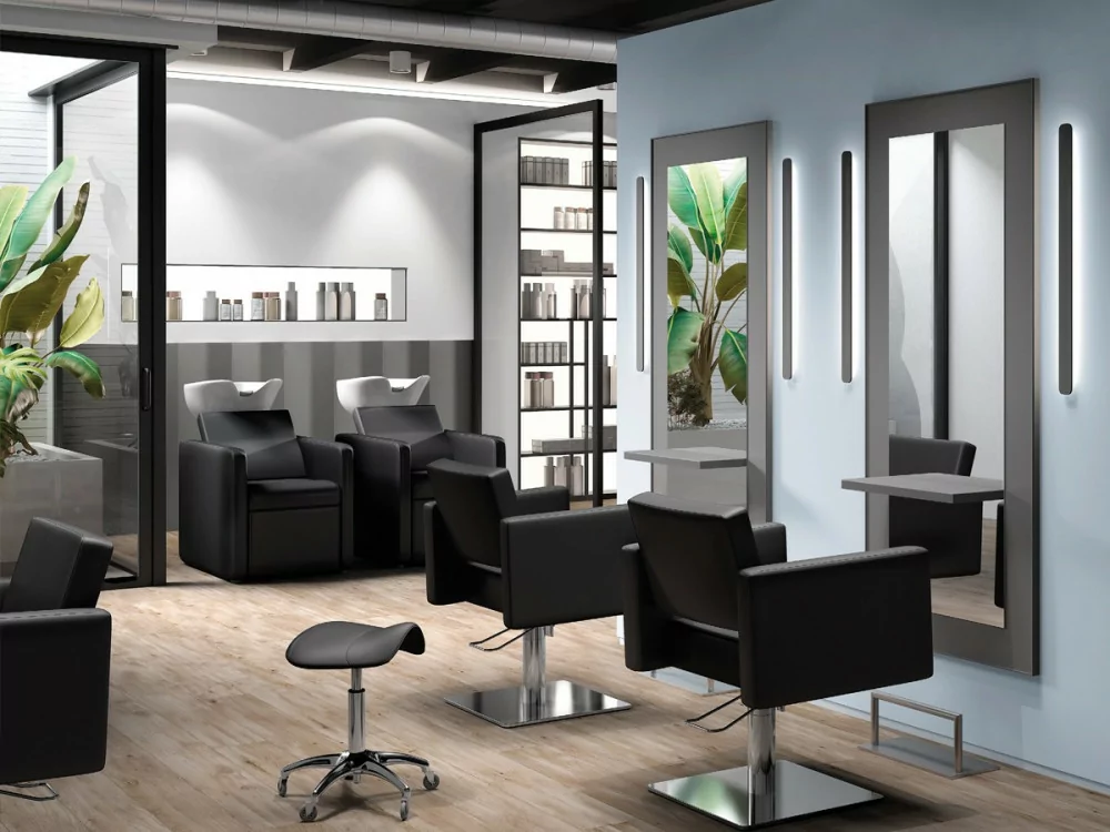 Tendances mobilier de salon de coiffure en 2026 : l’expérience plus que la simple esthétique